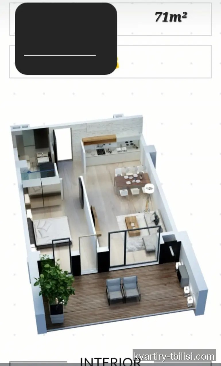 2-bedroom Apartment for sale in Avlabari, Tbilisi, 71 sqm, floor 8/10 — 120 000 USD | Tbilisi Homes