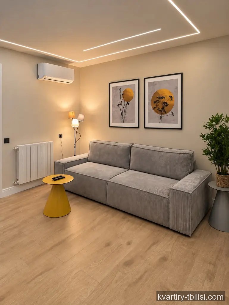 3-bedroom Apartment for rent in Avlabari, Tbilisi, 82 sqm, floor 4/9 — 1 350 USD/month | Tbilisi Homes