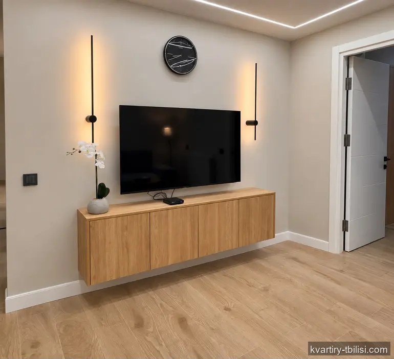 3-bedroom Apartment for rent in Avlabari, Tbilisi, 82 sqm, floor 4/9 — 1 350 USD/month | Tbilisi Homes