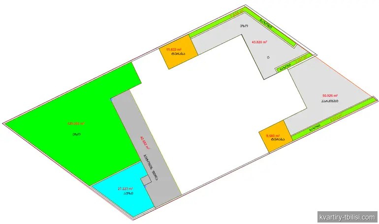11-bedroom House for rent in Tbilisi, Tbilisi, 400 sqm — 4 500 USD/month | Tbilisi Homes