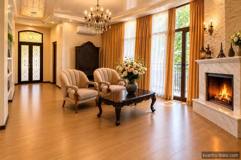 8-комнатный дом на Сабуртало — 2 300 USD/мес | Tbilisi Homes