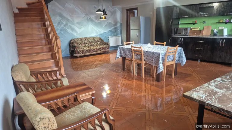 4-комнатный дом в Цкнети — 1 200 USD/мес | Tbilisi Homes