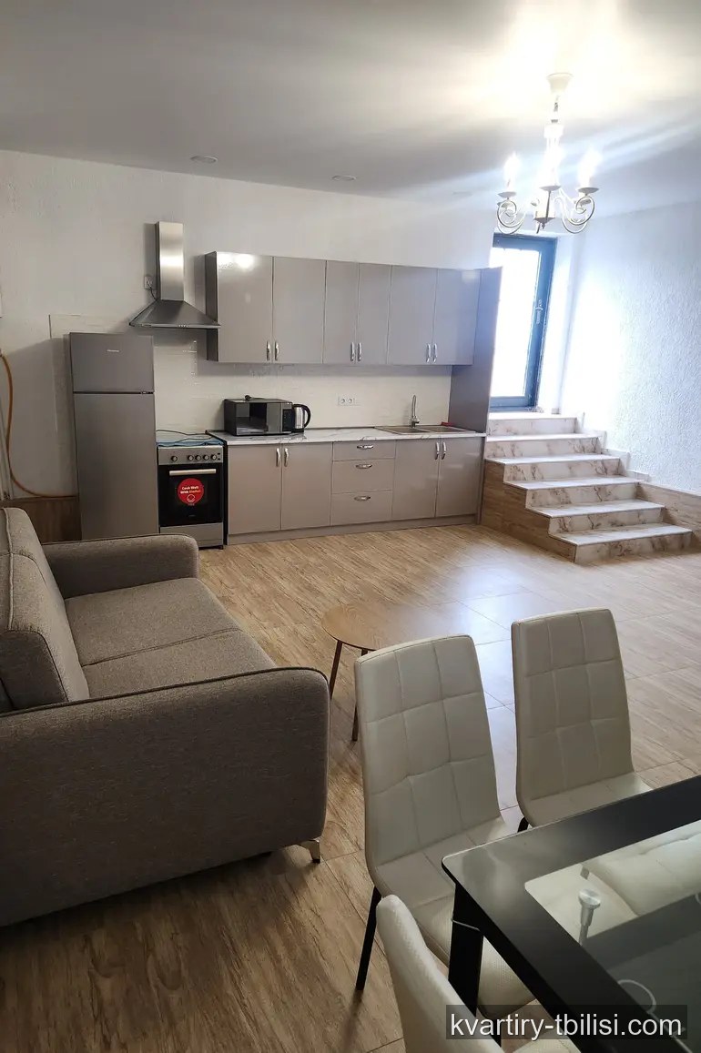 2-bedroom House for rent in Vazisubani, Tbilisi, 50 sqm — 416 USD/month | Tbilisi Homes