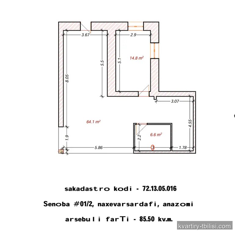 7-комнатный дом в Глдани — 199 000 USD | Tbilisi Homes