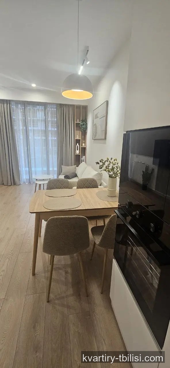 2-bedroom Apartment for rent in Krtsanisi, Tbilisi, 50.9 sqm, floor 2/6 — 1 300 USD/month | Tbilisi Homes