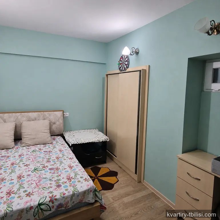 Четырёхкомнатная квартира в Кукиа — 577 USD/мес | Tbilisi Homes