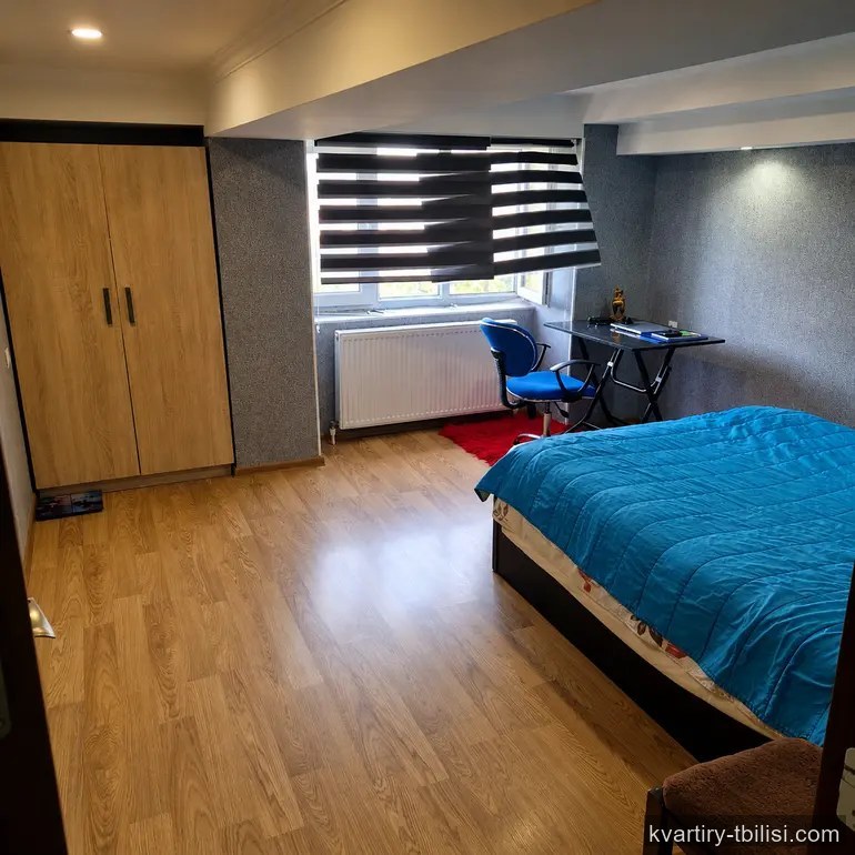 Четырёхкомнатная квартира в Кукиа — 577 USD/мес | Tbilisi Homes