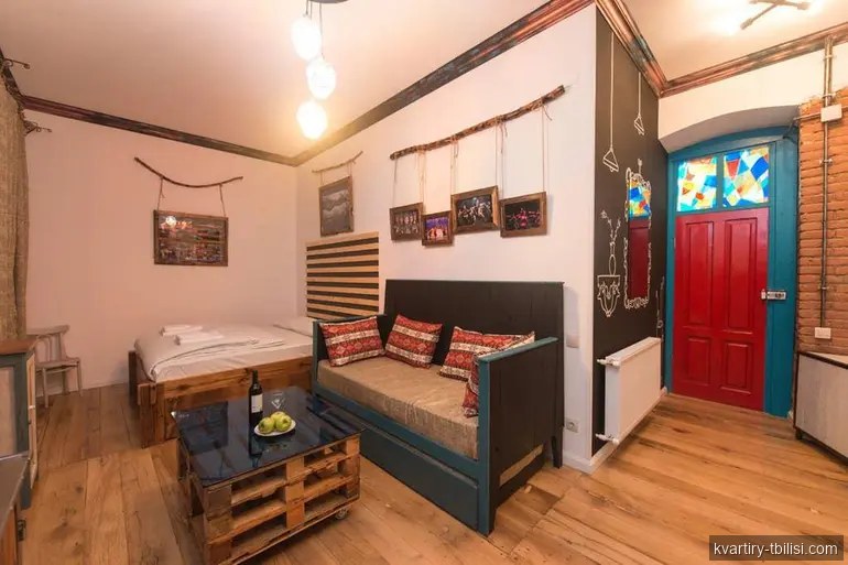 Однокомнатная квартира в Абанотубани — 400 USD/мес | Tbilisi Homes