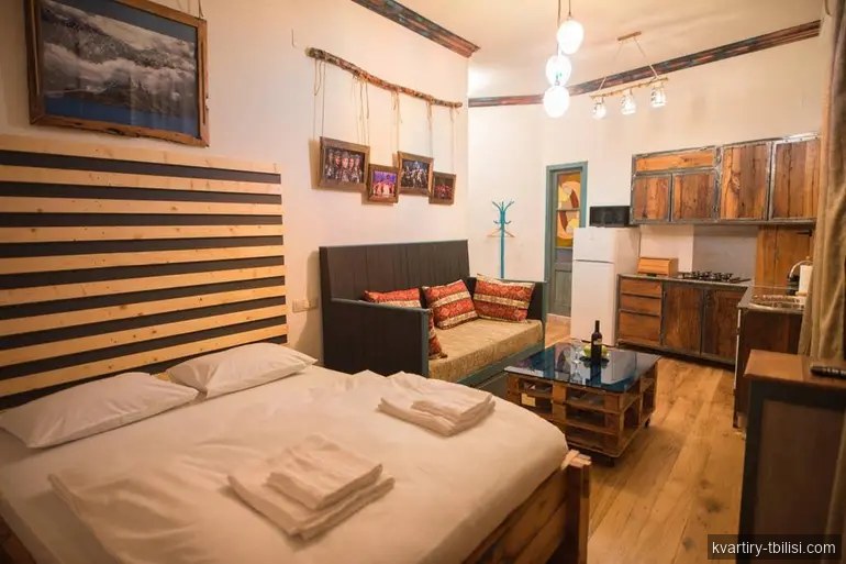 Однокомнатная квартира в Абанотубани — 400 USD/мес | Tbilisi Homes