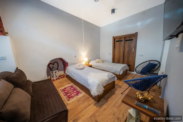 Двухкомнатная квартира в Абанотубани — 500 USD/мес | Tbilisi Homes