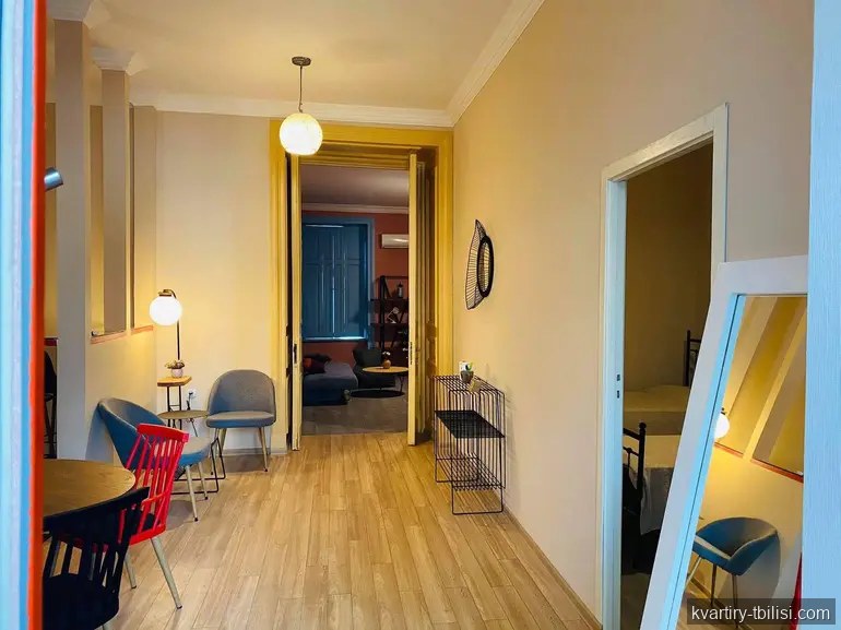 Четырёхкомнатная квартира в Абанотубани — 1 100 USD/мес | Tbilisi Homes