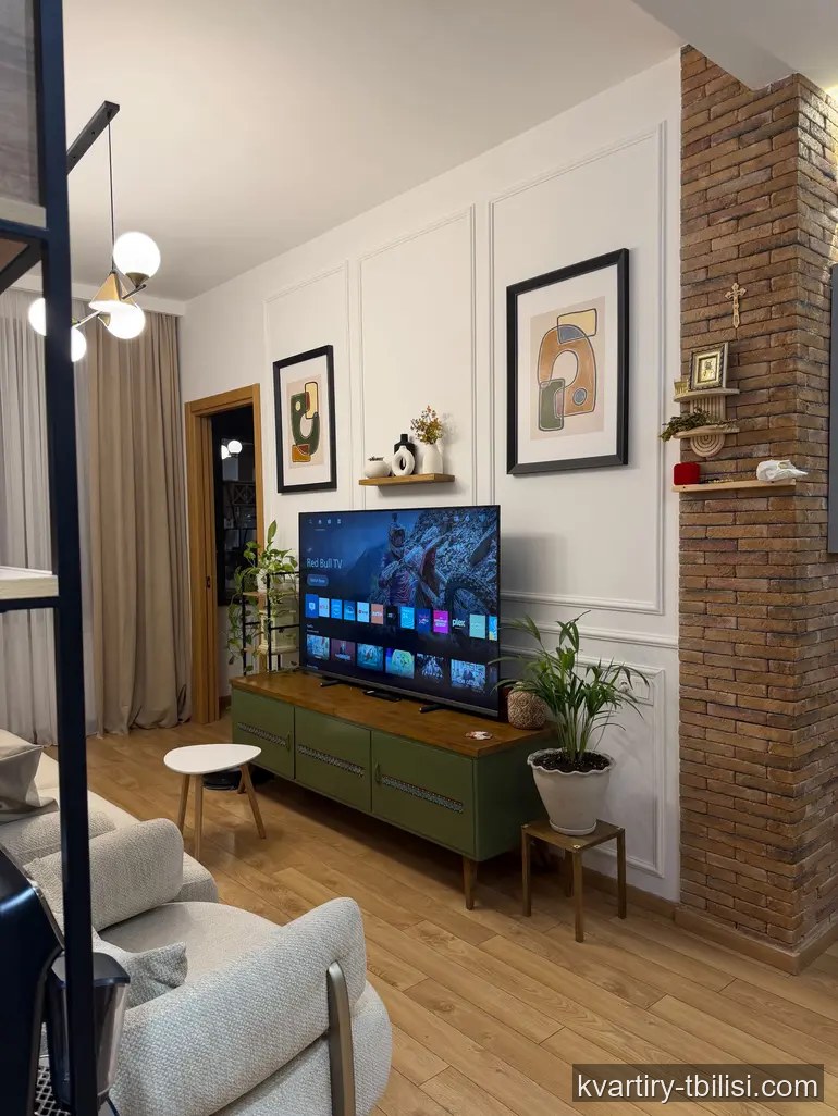 Двухкомнатная квартира в Авлабари — 1 000 USD/мес | Tbilisi Homes