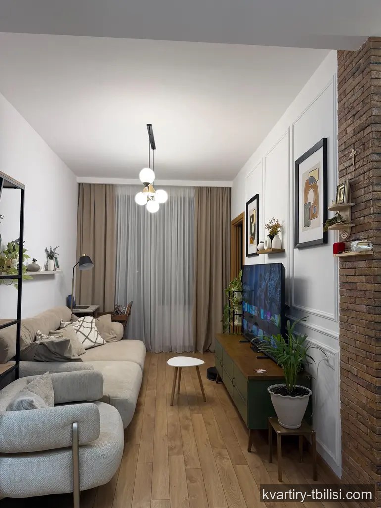 Двухкомнатная квартира в Авлабари — 1 000 USD/мес | Tbilisi Homes