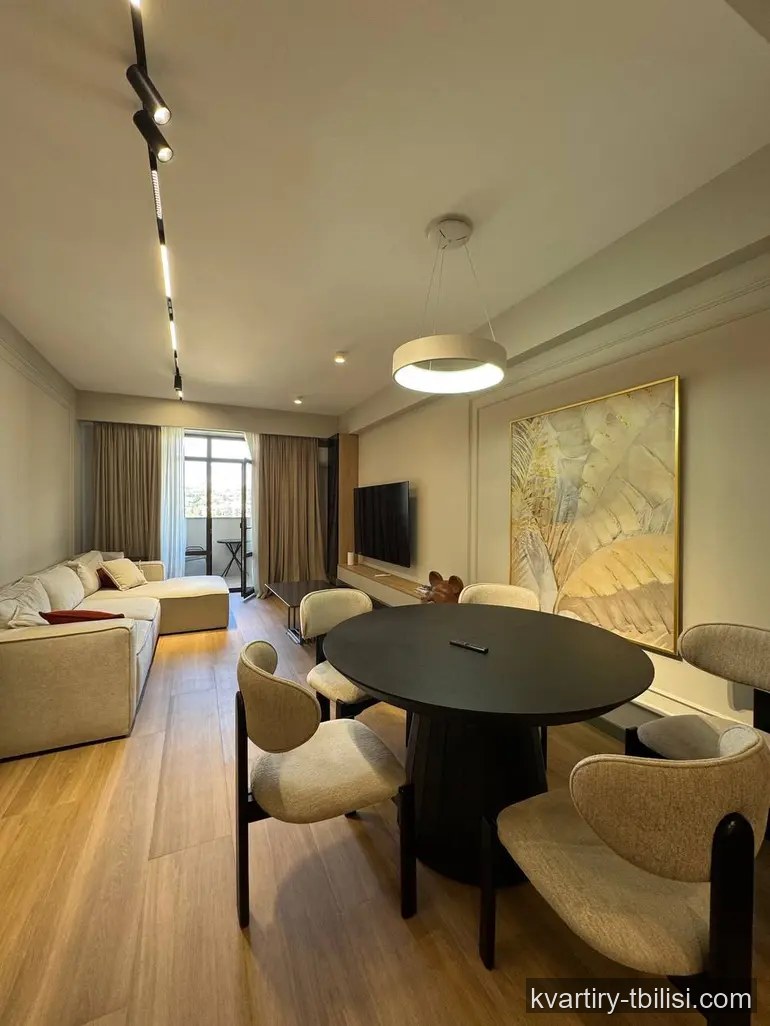 3-bedroom Apartment for rent in Avlabari, Tbilisi, 110 sqm, floor 16/19 — 2 000 USD/month | Tbilisi Homes