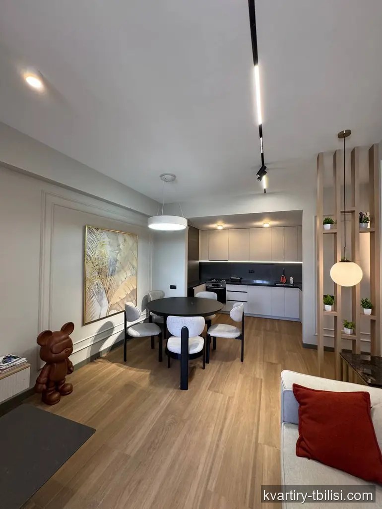 3-bedroom Apartment for rent in Avlabari, Tbilisi, 110 sqm, floor 16/19 — 2 000 USD/month | Tbilisi Homes