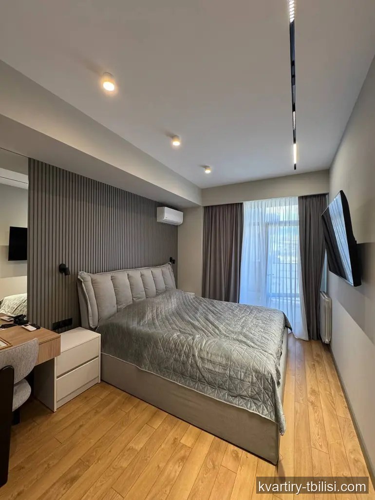 3-bedroom Apartment for rent in Avlabari, Tbilisi, 110 sqm, floor 16/19 — 2 000 USD/month | Tbilisi Homes