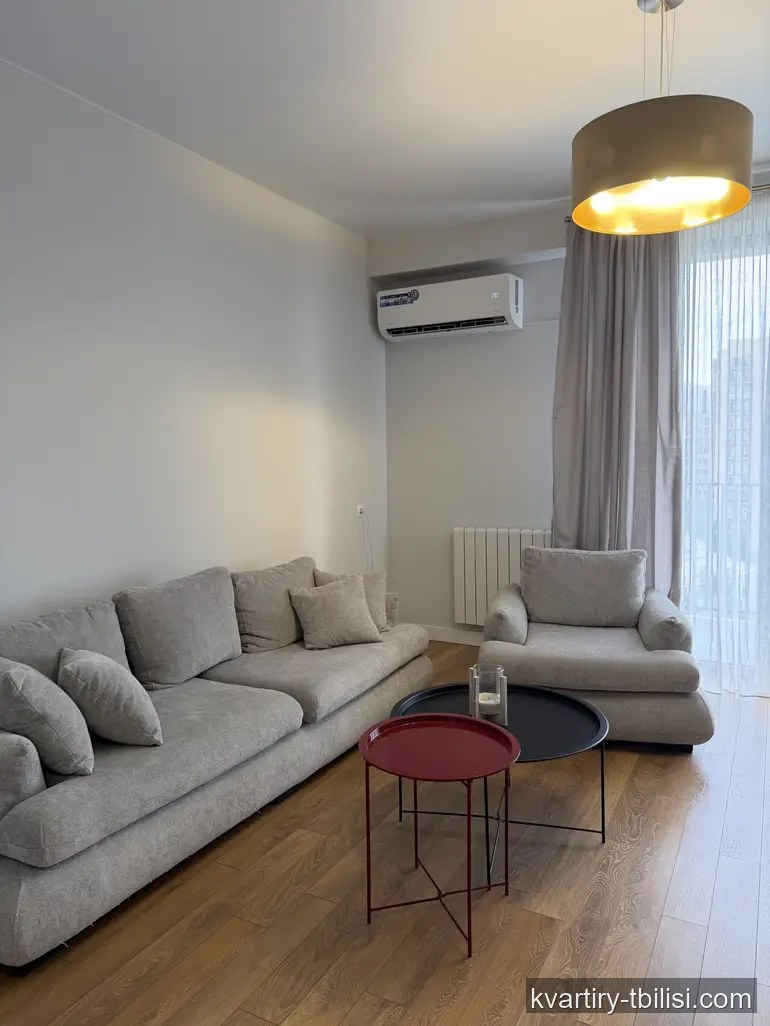 Двухкомнатная квартира в Багеби — 750 USD/мес | Tbilisi Homes