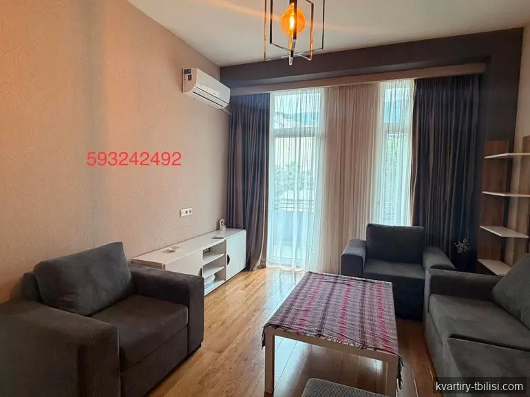 2-bedroom Apartment for rent in Bagevi, Tbilisi, 57 sqm, floor 4/9 — 750 USD/month | Tbilisi Homes