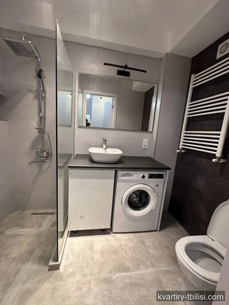 2-bedroom Apartment for rent in Bagevi, Tbilisi, 56 sqm, floor 1/9 — 650 USD/month | Tbilisi Homes