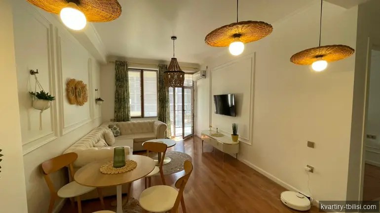 Двухкомнатная квартира в Багеби — 900 USD/мес | Tbilisi Homes