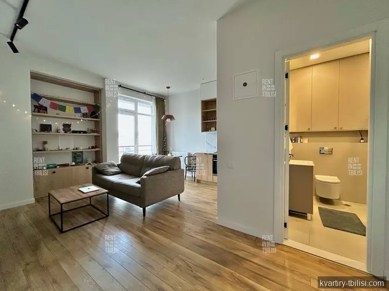 Двухкомнатная квартира в Багеби — 900 USD/мес | Tbilisi Homes