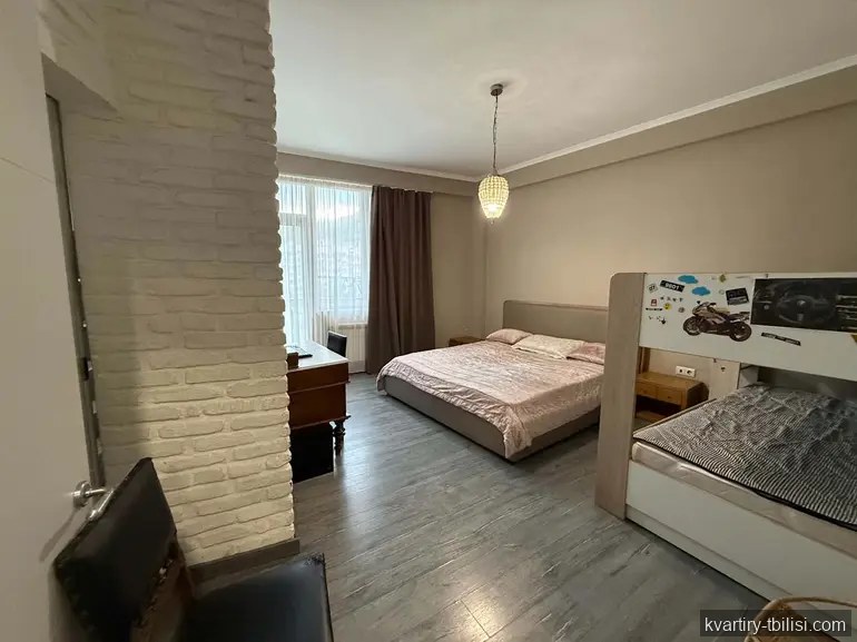 2-bedroom Apartment for rent in Bagevi, Tbilisi, 80 sqm, floor 7/14 — 1 100 USD/month | Tbilisi Homes