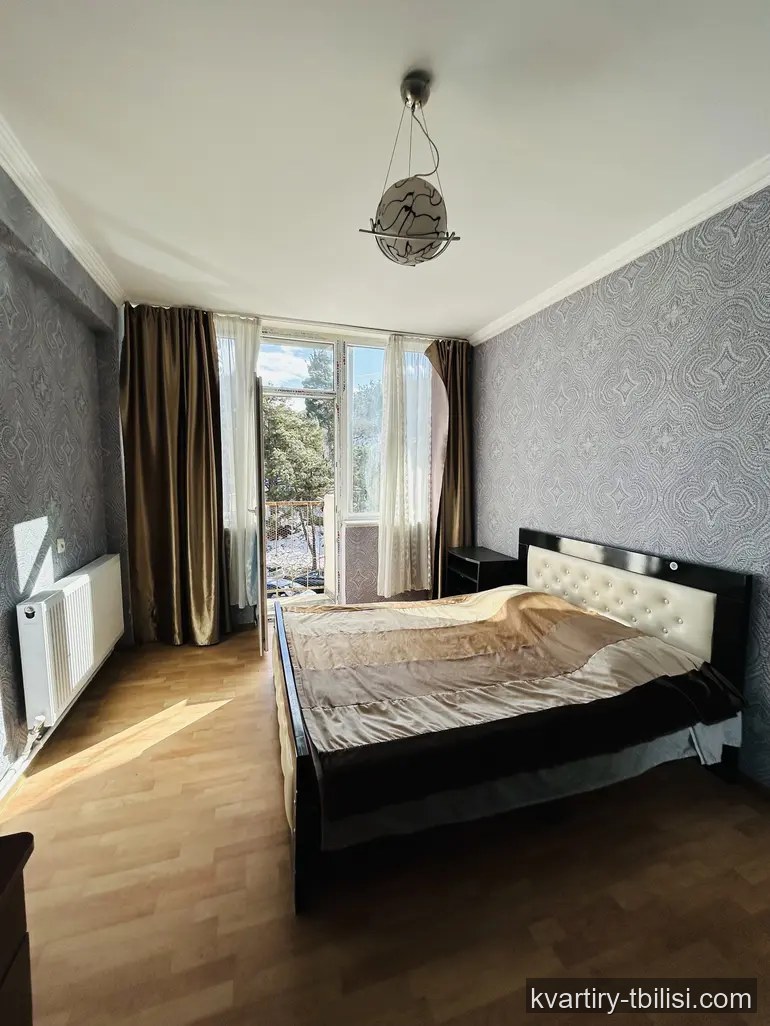 2-bedroom Apartment for rent in Bagevi, Tbilisi, 58 sqm, floor 2/16 — 400 USD/month | Tbilisi Homes