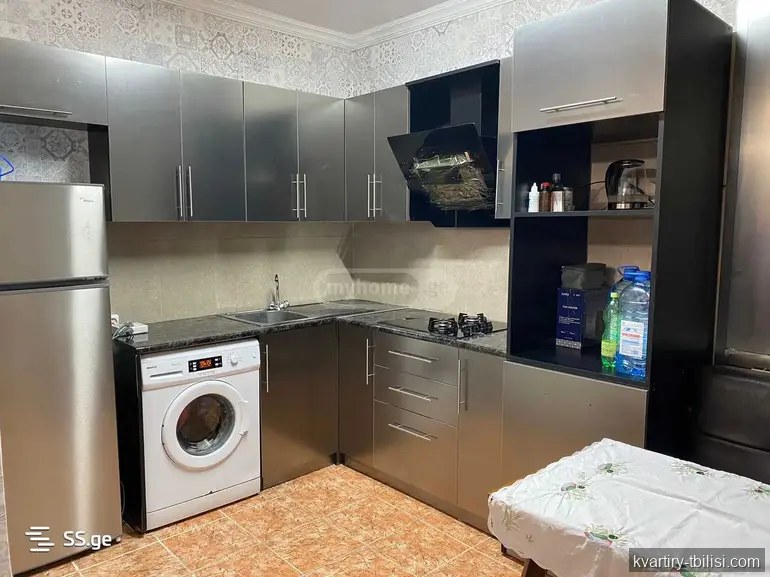 2-bedroom Apartment for rent in Bagevi, Tbilisi, 58 sqm, floor 2/16 — 400 USD/month | Tbilisi Homes