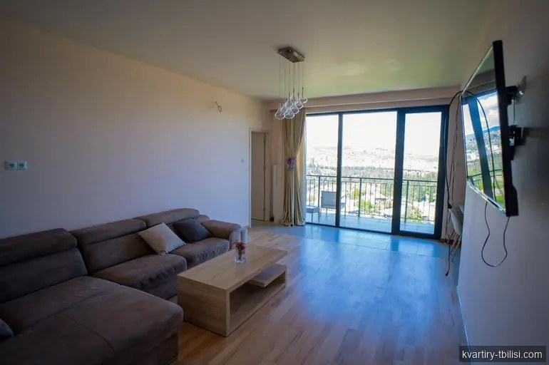 3-bedroom Apartment for rent in Bagevi, Tbilisi, 98 sqm, floor 9/10 — 1 000 USD/month | Tbilisi Homes