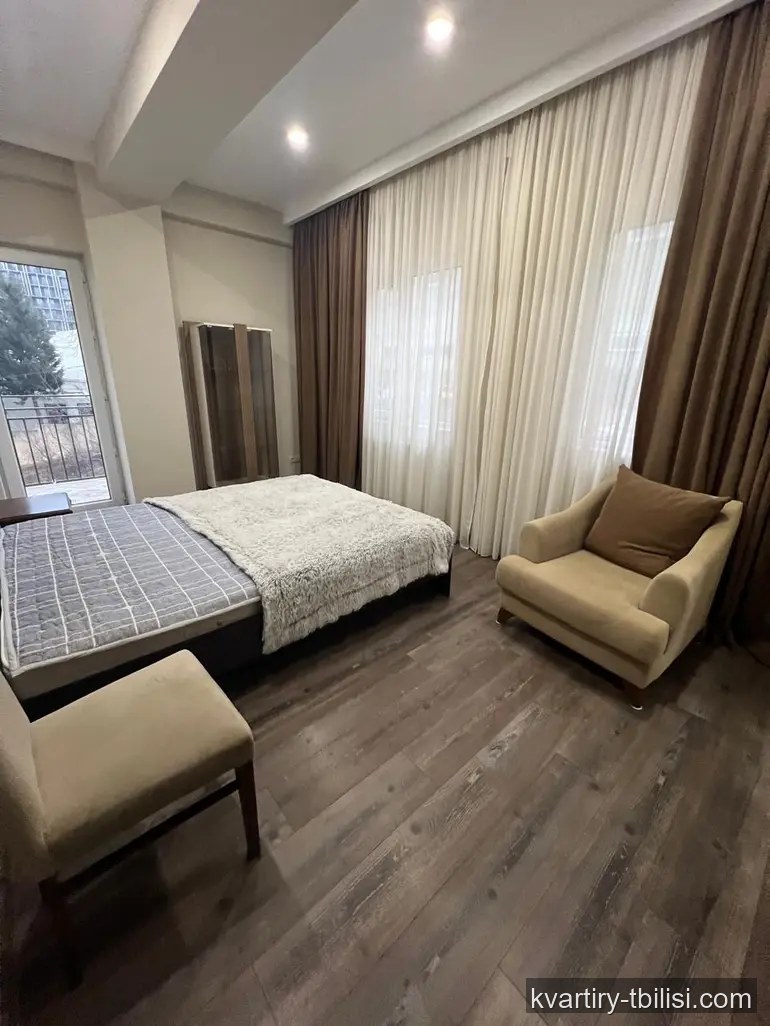 Трёхкомнатная квартира в Багеби — 950 USD/мес | Tbilisi Homes