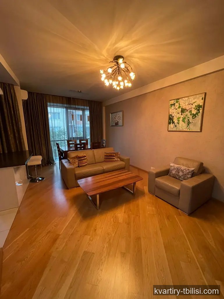Трёхкомнатная квартира в Багеби — 800 USD/мес | Tbilisi Homes