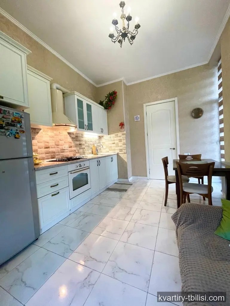 Трёхкомнатная квартира в Багеби — 1 500 USD/мес | Tbilisi Homes