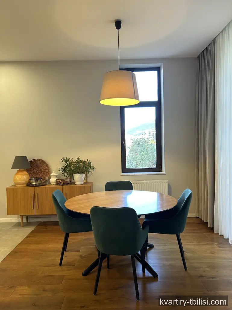 Четырёхкомнатная квартира в Багеби — 1 600 USD/мес | Tbilisi Homes