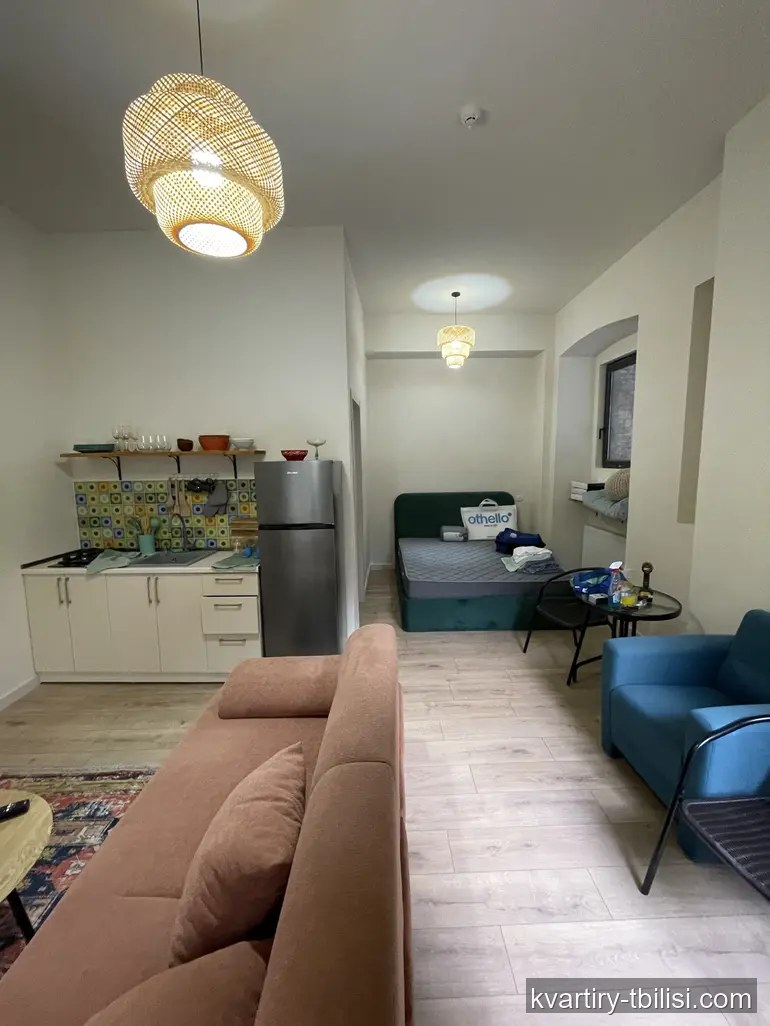 Однокомнатная квартира в Чугурети — 750 USD/мес | Tbilisi Homes
