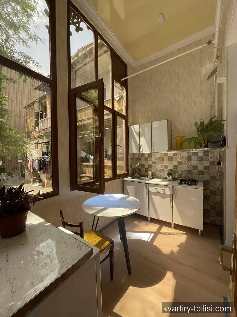 Однокомнатная квартира в Чугурети — 417 USD/мес | Tbilisi Homes