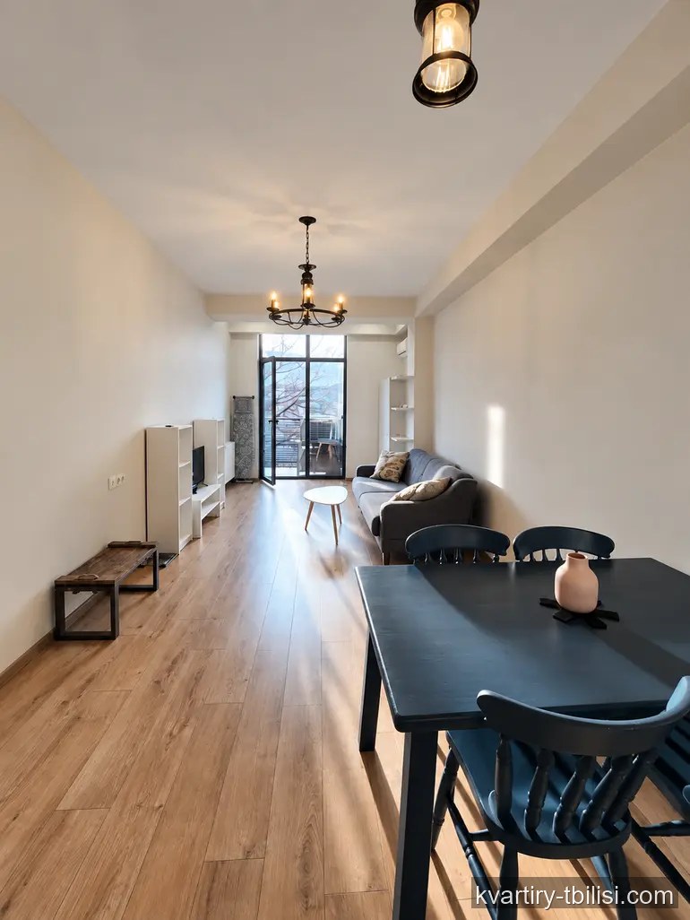 Двухкомнатная квартира в Чугурети — 800 USD/мес | Tbilisi Homes