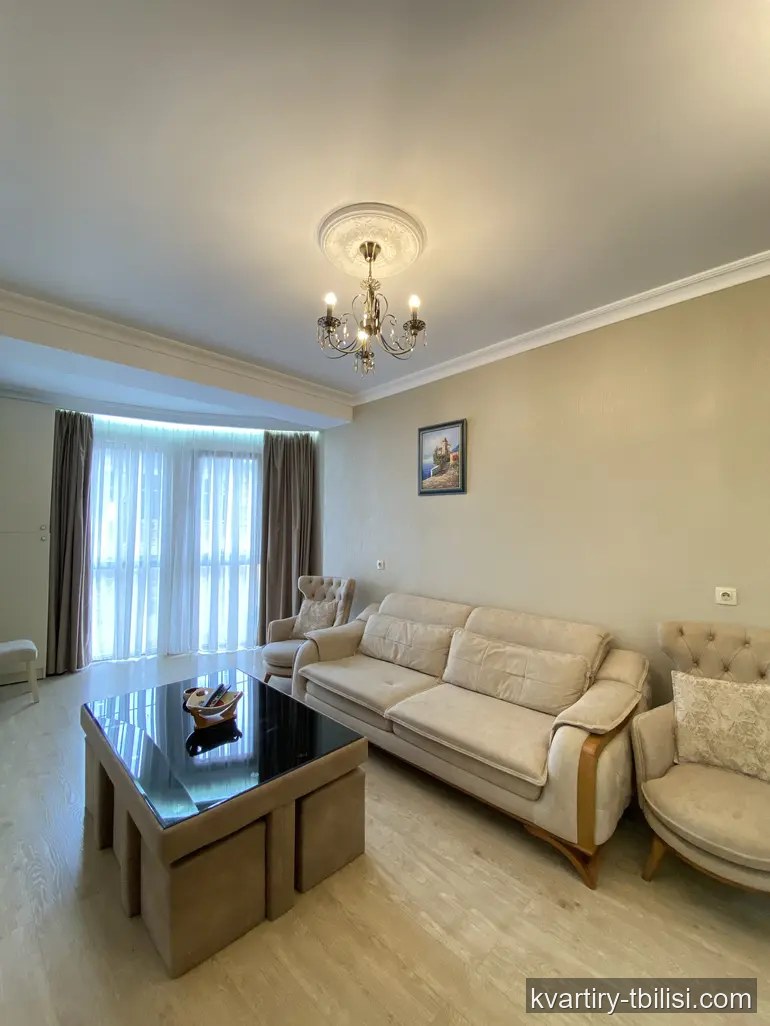 Двухкомнатная квартира в Чугурети — 700 USD/мес | Tbilisi Homes