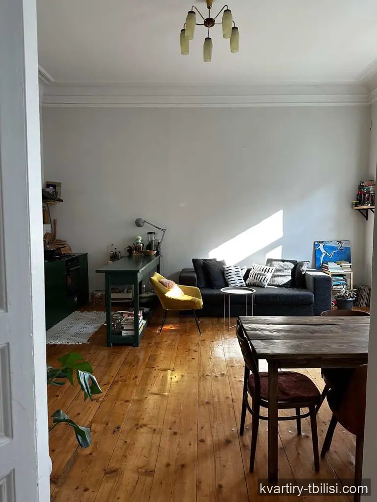 Двухкомнатная квартира в Чугурети — 800 USD/мес | Tbilisi Homes