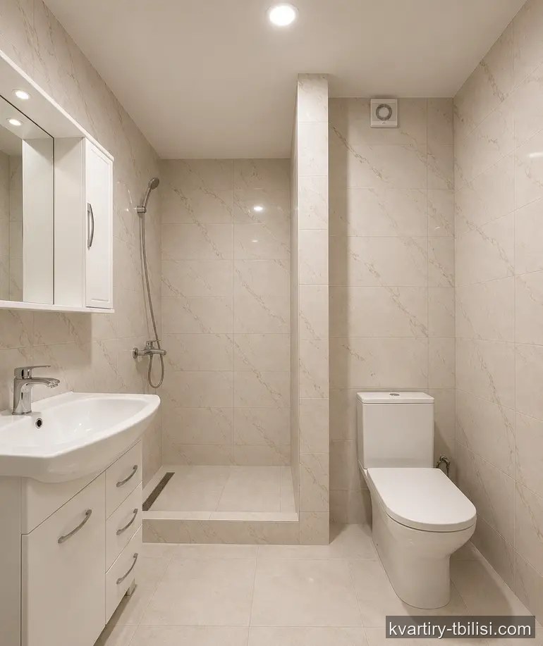 2-bedroom Apartment for rent in Chugureti, Tbilisi, 55 sqm, floor 3/14 — 500 USD/month | Tbilisi Homes