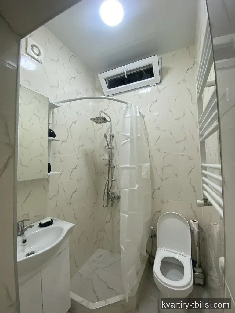 2-bedroom Apartment for rent in Chugureti, Tbilisi, 48 sqm, floor 2/3 — 550 USD/month | Tbilisi Homes