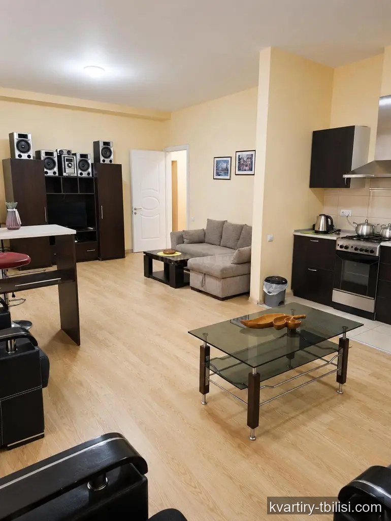 Двухкомнатная квартира в Чугурети — 700 USD/мес | Tbilisi Homes