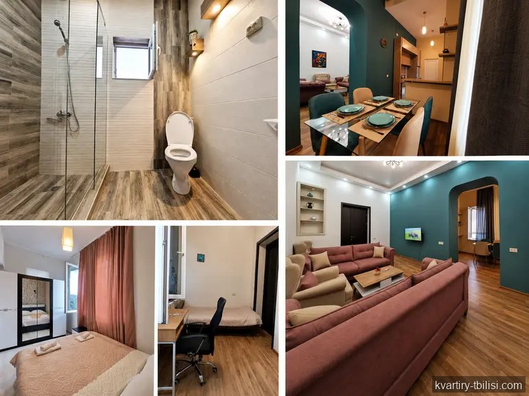 3-bedroom Apartment for rent in Chugureti, Tbilisi, 82 sqm, floor 2/2 — 750 USD/month | Tbilisi Homes