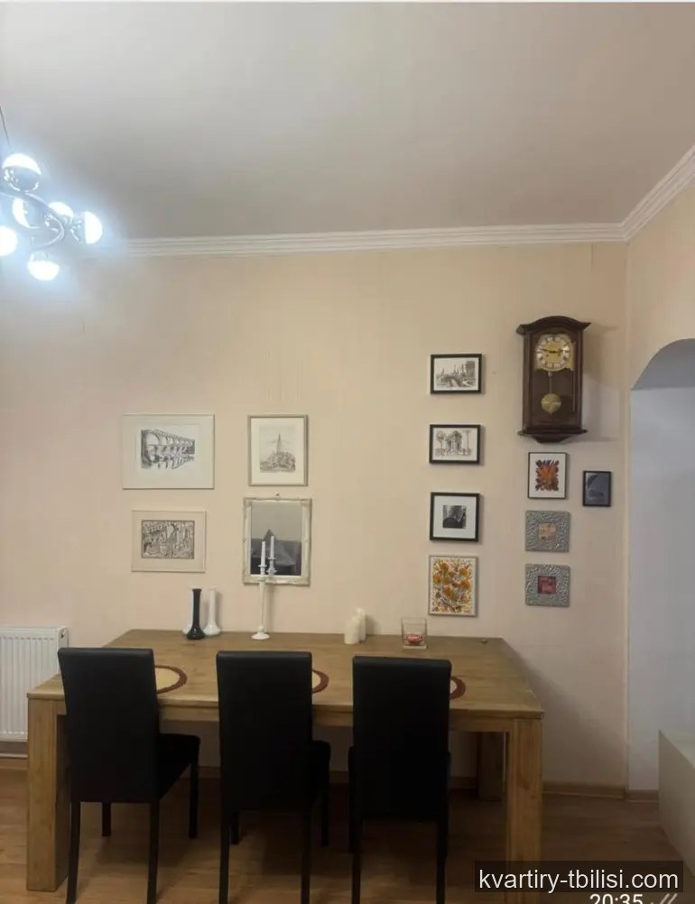 3-bedroom Apartment for rent in Chugureti, Tbilisi, 74 sqm, floor 1/1 — 700 USD/month | Tbilisi Homes