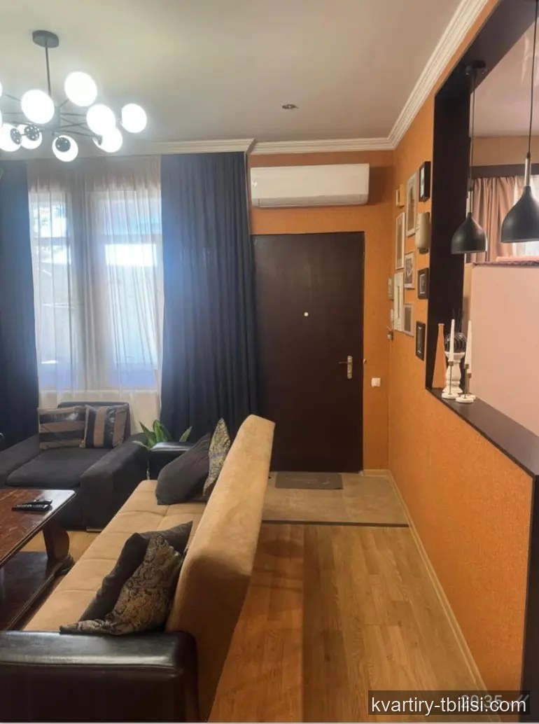 3-bedroom Apartment for rent in Chugureti, Tbilisi, 74 sqm, floor 1/1 — 700 USD/month | Tbilisi Homes