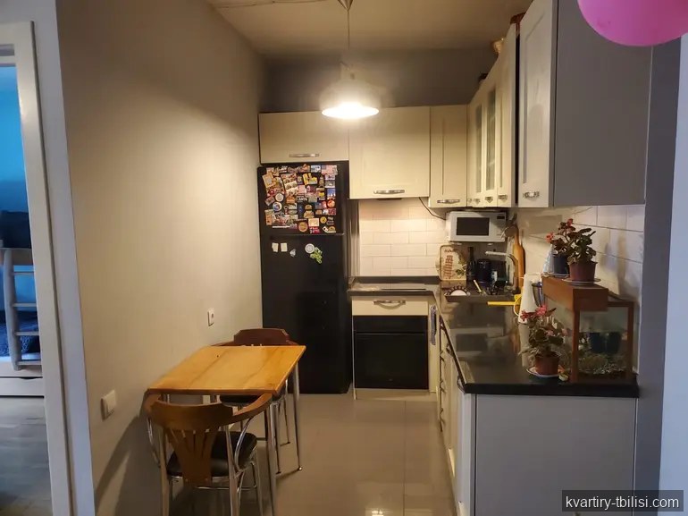 3-bedroom Apartment for rent in Chugureti, Tbilisi, 55 sqm, floor 10/12 — 600 USD/month | Tbilisi Homes