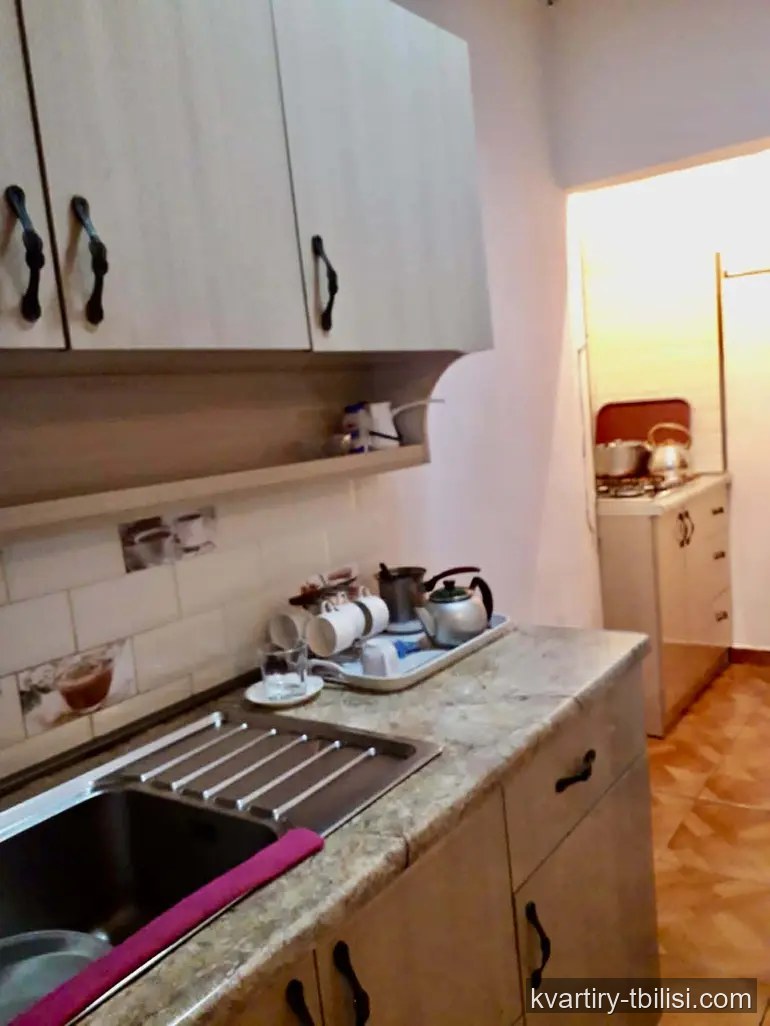 Четырёхкомнатная квартира в Чугурети — 494 USD/мес | Tbilisi Homes