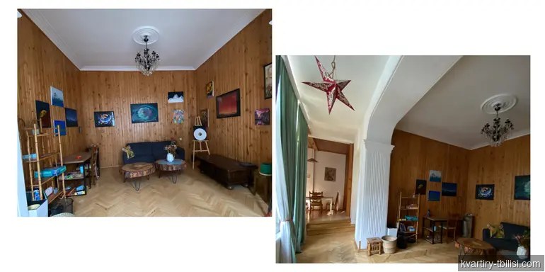 5-bedroom Apartment for rent in Chugureti, Tbilisi, 115 sqm, floor 2/3 — 900 USD/month | Tbilisi Homes