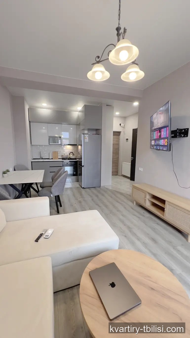 Однокомнатная квартира в Диди Дигоми — 650 USD/мес | Tbilisi Homes