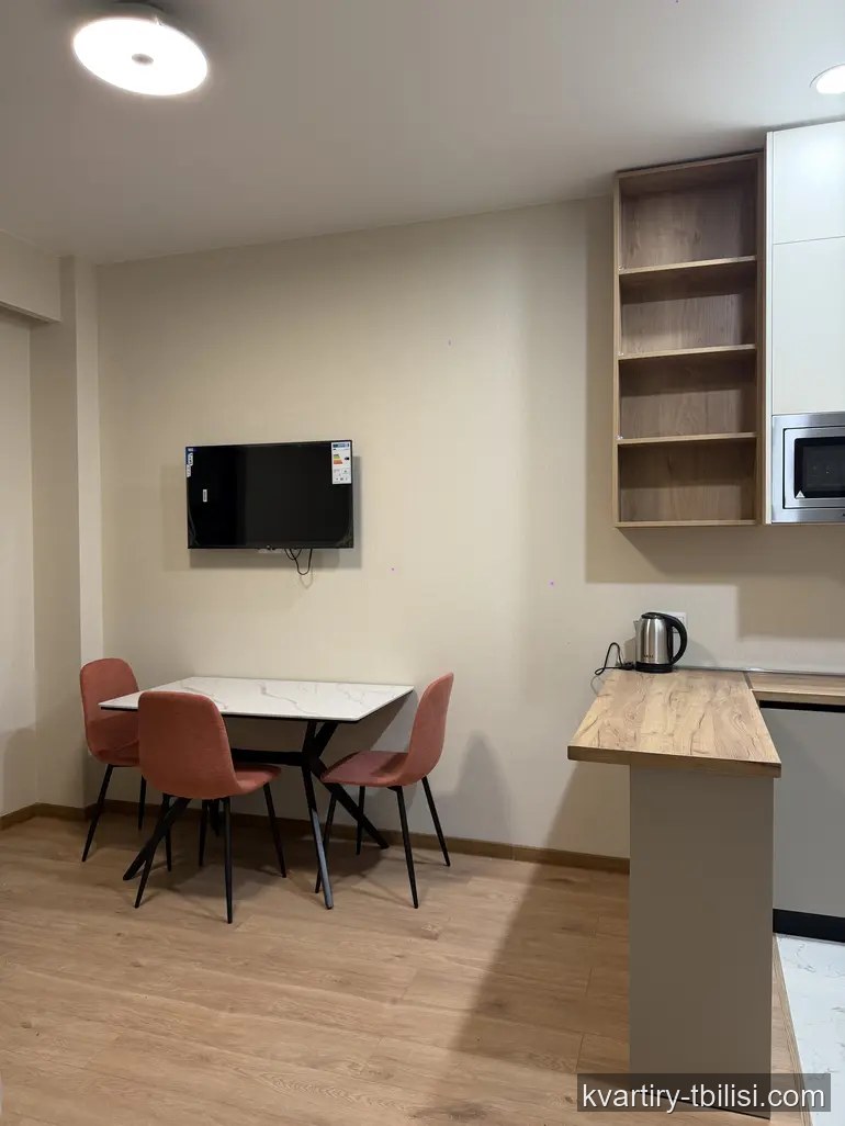 Однокомнатная квартира в Диди Дигоми — 458 USD/мес | Tbilisi Homes