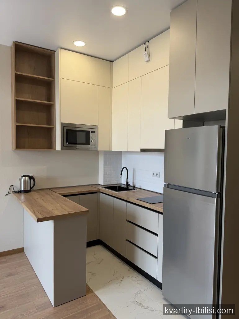 Однокомнатная квартира в Диди Дигоми — 458 USD/мес | Tbilisi Homes